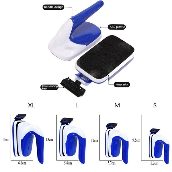 SOBO Aquarium Magnetic Glass Cleaner|Suitable Upto 5mm Glass Thickness|Model: SB-6  - SB-6/<6mm