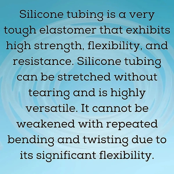 Silicon Transparent Pipe For Aquarium And Other Uses|Outer Diameter-5mm, Inner Diameter-4mm  - 10 Feet