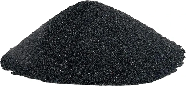 Black Color Sugar Size Sand For Decor Aquarium, Terrarium, Garden Pot etc.  - Black, 1 Kg