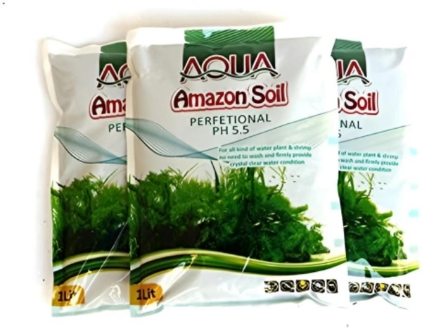 AQUA Amazon Soil For Planted Aquarium Substrate - 1 L