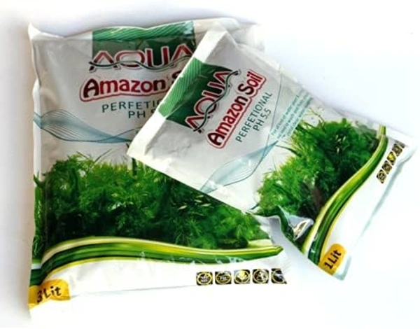 AQUA Amazon Soil For Planted Aquarium Substrate - 1 L