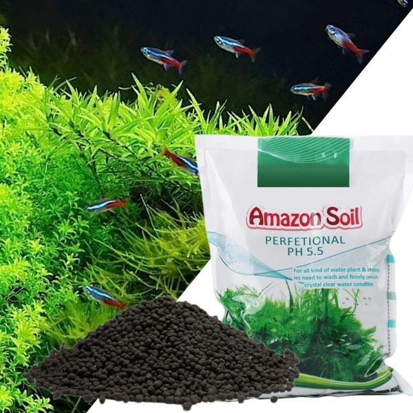 AQUA Amazon Soil For Planted Aquarium Substrate - 3 L