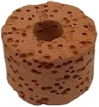 Red Ceramic Ring For Aquarium Filter Media Use - 500 Gm