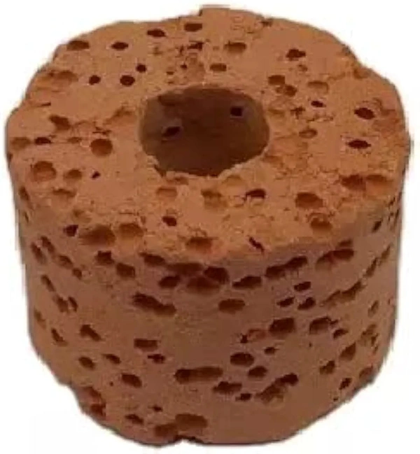 Red Ceramic Ring For Aquarium Filter Media Use - 500 Gm