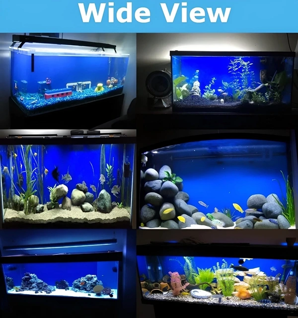 Blue Vinyl Paper For Wrapping Aquarium Background|Height: 2 Feet - (10×2) Feet