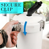 Sunsun Multi Stage External Outside Canister Filter for Aquarium Fish Tank | Suitable for 1.5 Feet Tank to 2.5 Feet Tank (HW-603B) - HW-603B