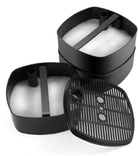 Sunsun Multi Stage External Outside Canister Filter for Aquarium Fish Tank | Suitable for 2.5 Feet Tank to 4 Feet Tank (HW-302) - HW-302