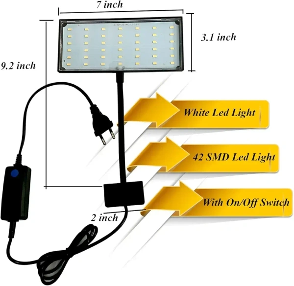 Blue Pet Aquarium Terrarium RGB Light - 10 Watt