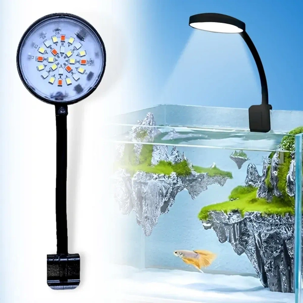 Multicolor RGB Clip Light| Round Shape - 6.4 Inch