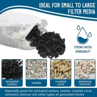 Filter Mesh Bag| 5 Bags| Filter Media Bag - 7 inch