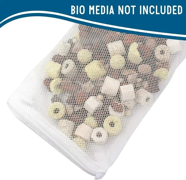 Filter Mesh Bag| 5 Bags| Filter Media Bag - 7 inch
