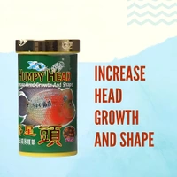 Humpy Head ( Original)100 Gm|Food For Flower Horn Fish|Increase Head Growth & Shape - 100 Gm