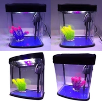 RS 300A Premium Glass Aquarium with LED Lighting and Top Filter - RS-300A 20L