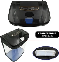 RS 300A Premium Glass Aquarium with LED Lighting and Top Filter - RS-300A 20L