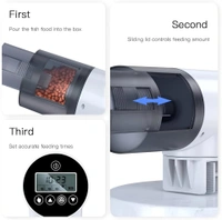 Digital Automatic Fish Feeder With LCD Display| Food Dispenser| Fixed Time Wise Fish Feeder