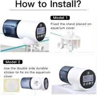 Digital Automatic Fish Feeder With LCD Display| Food Dispenser| Fixed Time Wise Fish Feeder