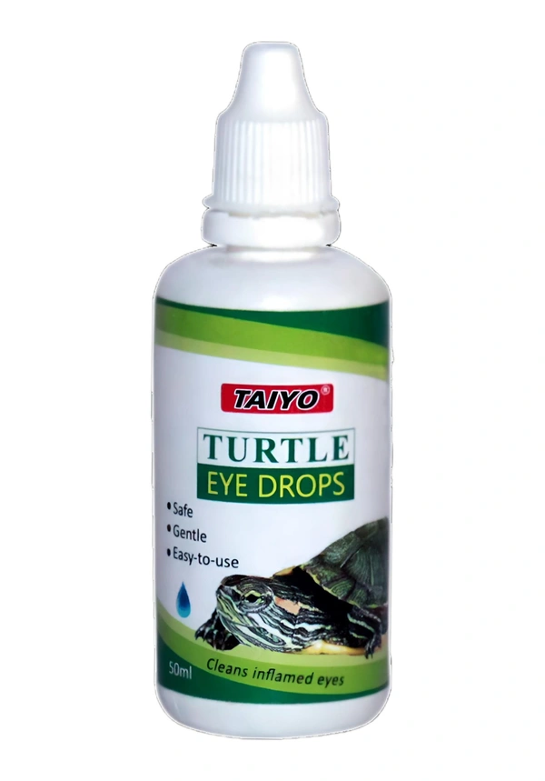 TAIYO Turtle Eye Drops 50Ml | to Clean Inflamed Eyes and as a Preventive for Certain Eye Problems - 50 Ml