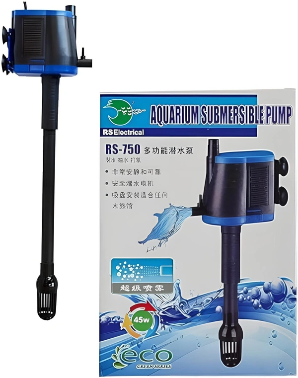RS Electrical 750 Aquarium Submersible 45 W 3000L/H Power Head for RS Electrical Tanks | RS Top Filters (X-LARGE) - RS-750/45W