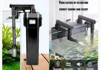 SunSun HBL-803 Hang-On Back Aquarium Filter | Silent External Power Filter with Surface Skimmer for Freshwater & Planted Tanks (Up to 150 Litres) - HBL-803/6 W