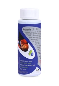 Aquatic Remedies Aquaria Clear Aquarium Water Conditioner Aquatic Remedies – 120ml | Quick Action, Blue-Green Liquid for Freshwater Aquariums - 120 ml