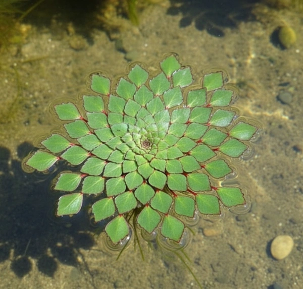 Mosaic Plant (Ludwigia Sedioides) Live Aquatic Floating Plant for Aquarium, Pond & Water Garden