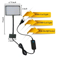 Blue Pet Aquarium & Terrarium LED Light 10W | Blue Pet Flat Nano S3 WRGB  – Full Spectrum High Penetration Plant Growth Lamp - 10 Watt