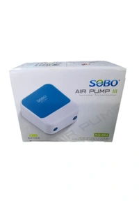 SOBO AQ 004 Aquarium Air Pump – Silent & Efficient Oxygen Pump for Fish Tanks - AQ 004