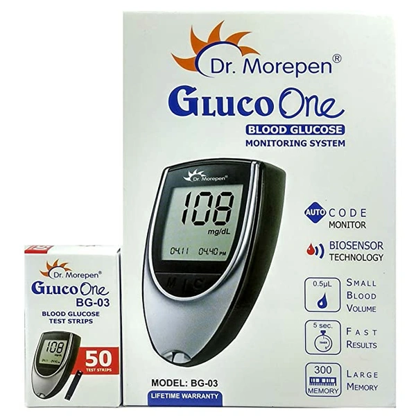 GLUCO ONE (SUGAR MACHINE) 25 Strip Free