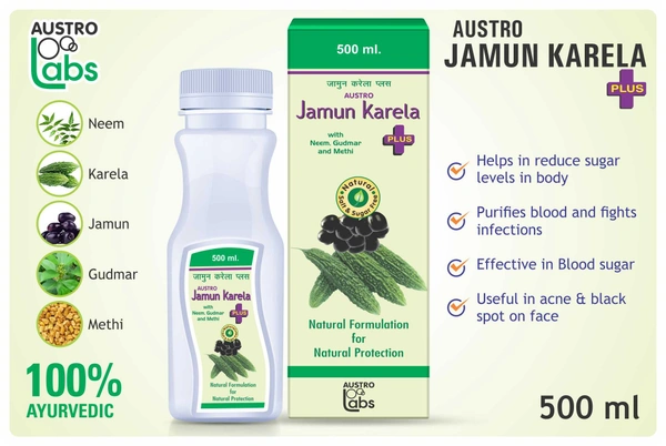 JAMUN KARELA+ TONIC - 500 ml
