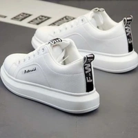 White Shoes Sneakers - White, 6