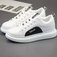 White Shoes Sneakers - White, 6