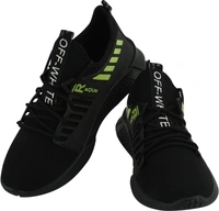 BIRDE Walking Shoes For Men - 7, Black, Green, Orange
