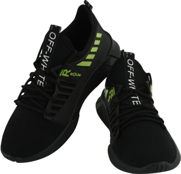 BIRDE Walking Shoes For Men - 7, Black, Green, Orange