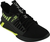 BIRDE Walking Shoes For Men - 7, Black, Green, Orange