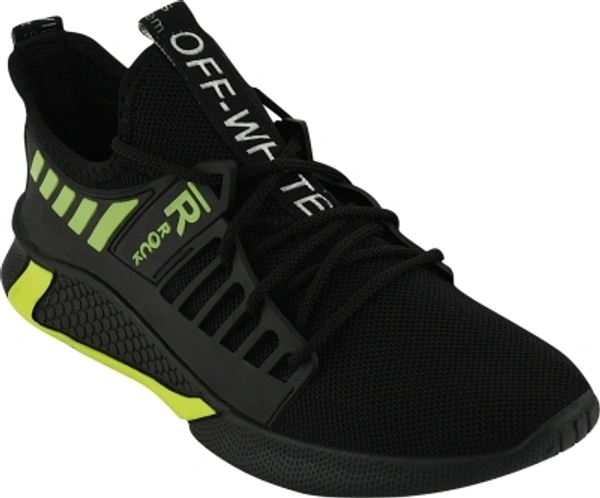BIRDE Walking Shoes For Men - 7, Black, Green, Orange
