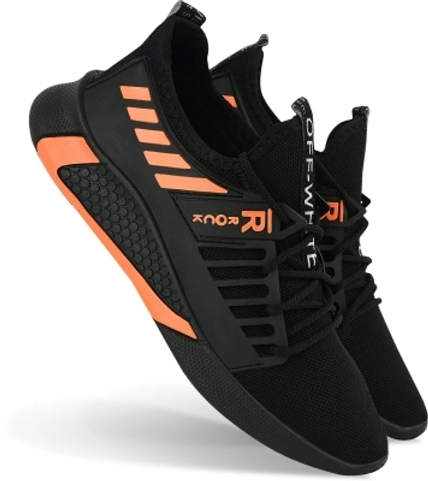 BIRDE Walking Shoes For Men - 7, Black, Green, Orange