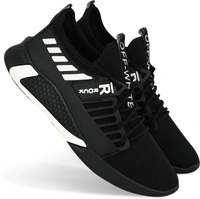 BIRDE Walking Shoes For Men - 7, Black, Green, Orange