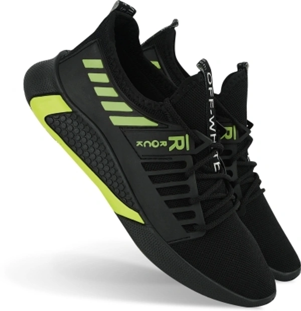 BIRDE Walking Shoes For Men - 8, Black, Green, Orange