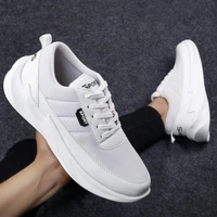 Kraasa Shark-41 Sneakers For Men - 7, White