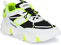 RODDICK SHOES Fashion Outdoor Canvas Casual Light Weight Lace-up Evening Walk Running Shoes For Men Sneakers For Men - White & Green, 6