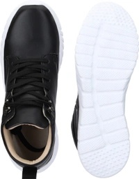 FKIZKO Stylish Sneakers || Running || Boots For Men - 9, Black, ₹44/-
