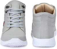 FKIZKO Stylish Sneakers || Running || Boots For Men - 7, Grey, ₹44/-