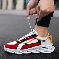 Trending Casuals Running Shoes For Men - White, IND-8