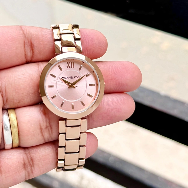 Michael Kors Women's Slim Rose Gold Collection