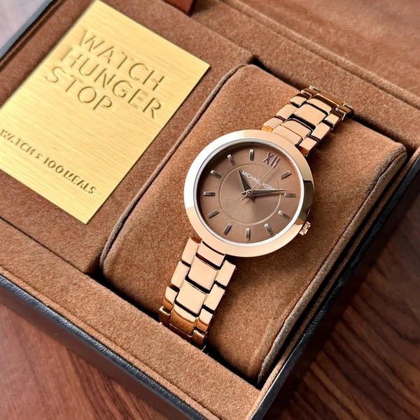 Michael Kors Women's Slim Rose Gold Collection