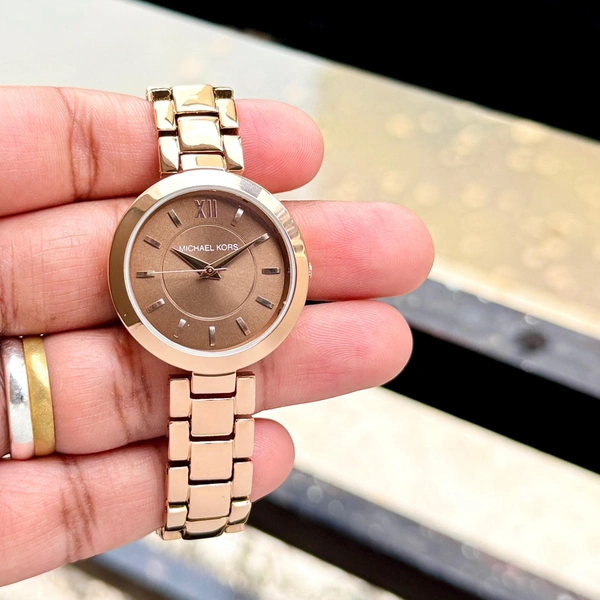 Michael Kors Women's Slim Rose Gold Collection