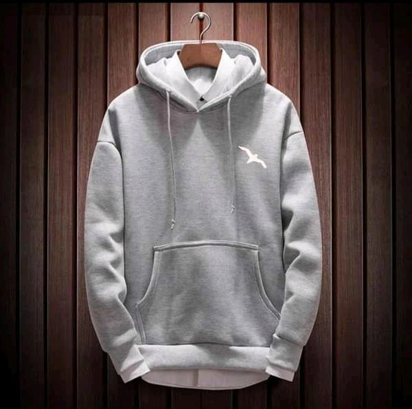 Solid Hoodie - White, XL