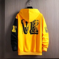 Trendy Men's Hoodies - Yellow, Xl