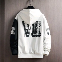 Trendy Men's Hoodies - White, S