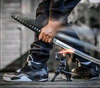 Nike AIR JORDANS RETRO 4 FEAR PACK - 43
